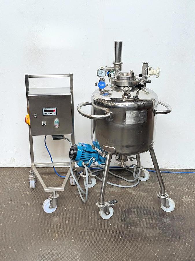 Used X 17298 E - Liquids Mixing Vessel 50 L BI Process