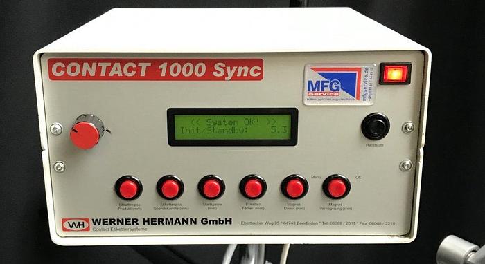 Used M 15998 D - HERMANN CONTACT 1000 SYNC Labeller Top