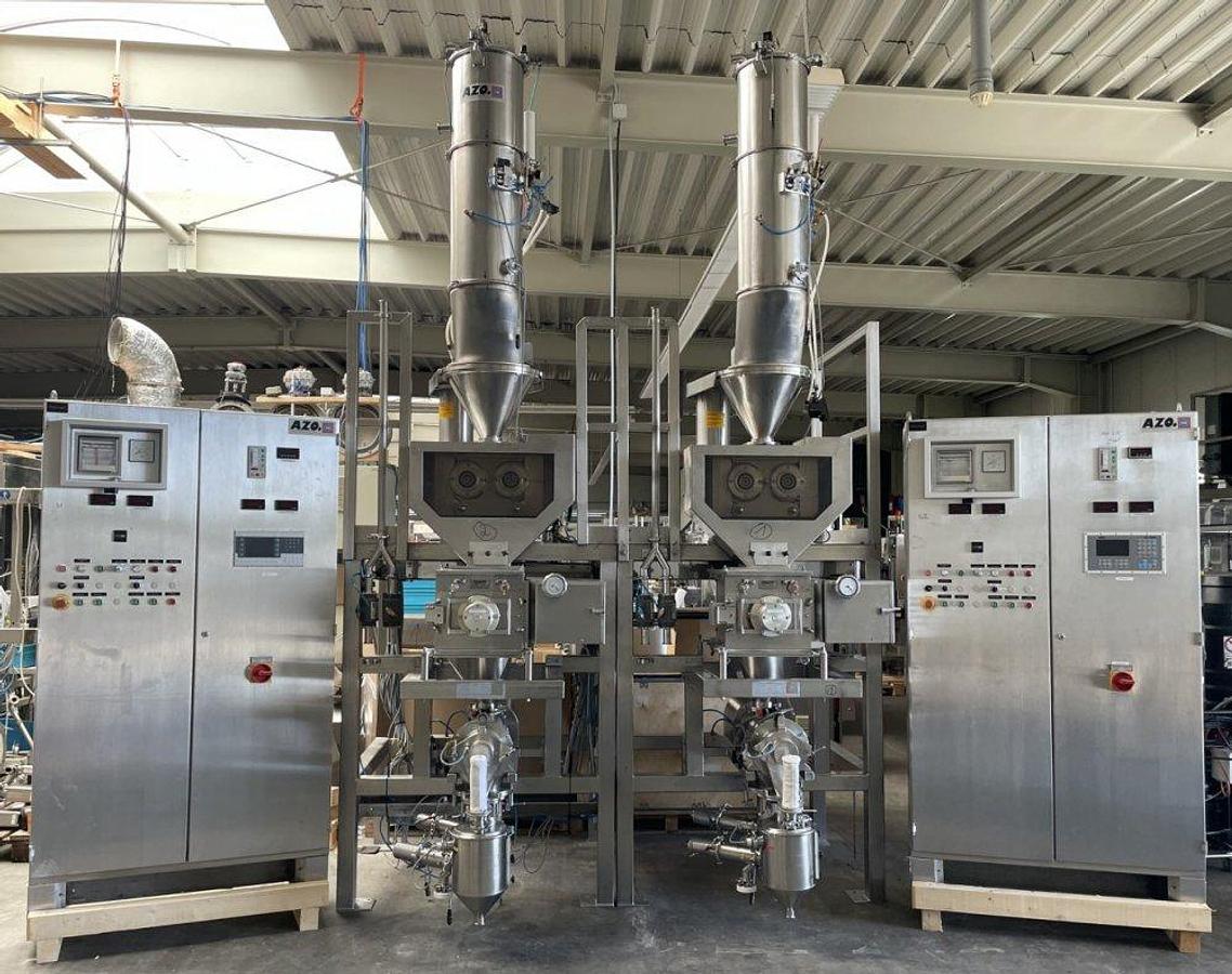 Used C 16983 D - Pharmapaktor / Dry granulation plant AZO - BEPEX - FREWITT DUAL