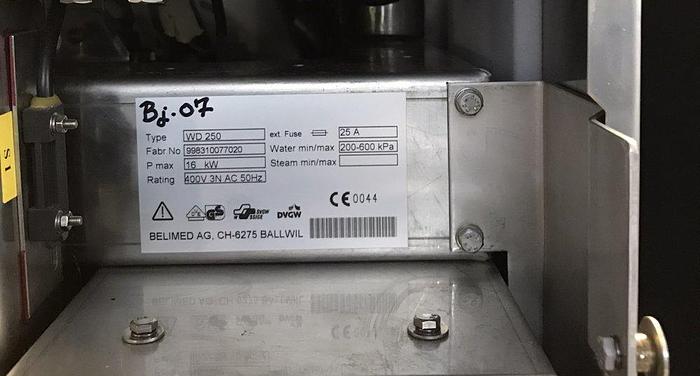 Used Q 16267 D - Washing Machine BELIMED WD 250