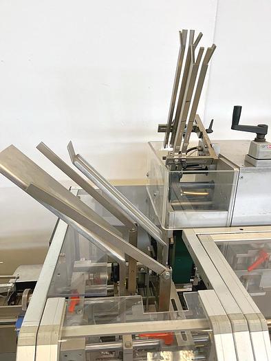 Used N 15587 E - Cartoner ROMACO PROMATIC AS 100 for Blisters