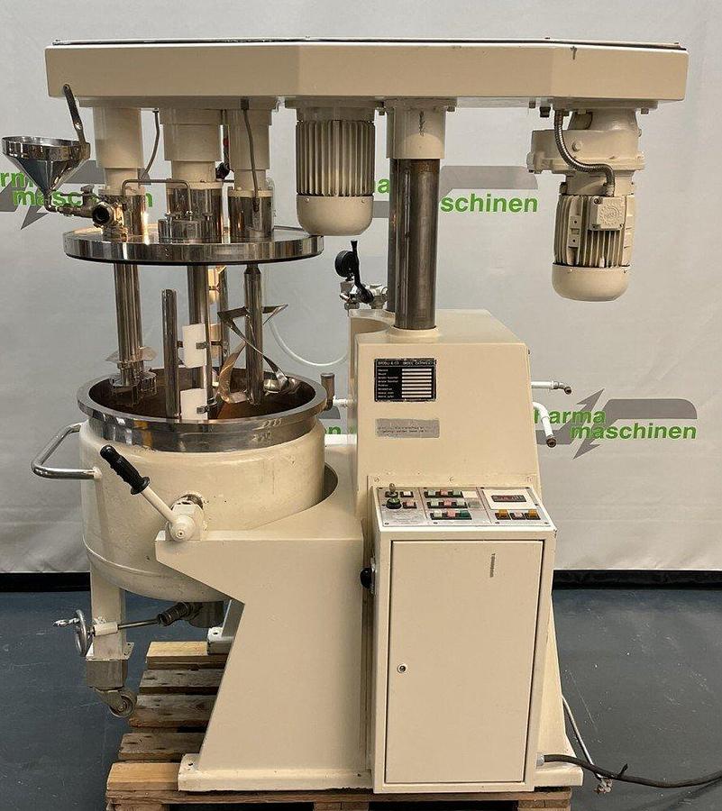 Used B 17136 - Cream Manufacturing Plant BROGLI MH 100 C