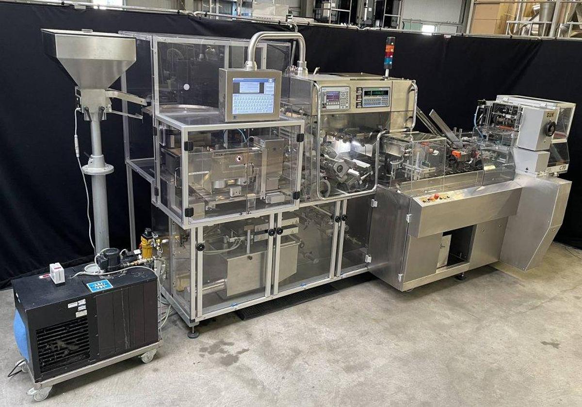 Used I 16483 D - Blisterpacker and Cartoning machine IMA C70