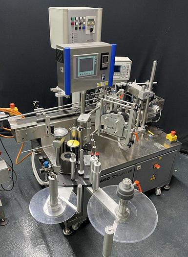 Used I 16457 D - Tablet/Capsule Packaging Line LOGIC DECKERT CREMER KUGLER PAGO