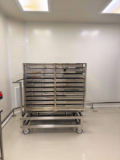 Used E 16631 E - Autoclave Steam Steriliser SteelCo AV/S 914A S - 1600 Litre Pharma Grade