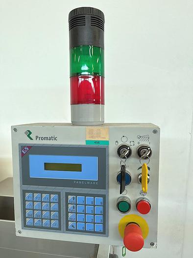 Used N 15587 E - Cartoner ROMACO PROMATIC AS 100 for Blisters