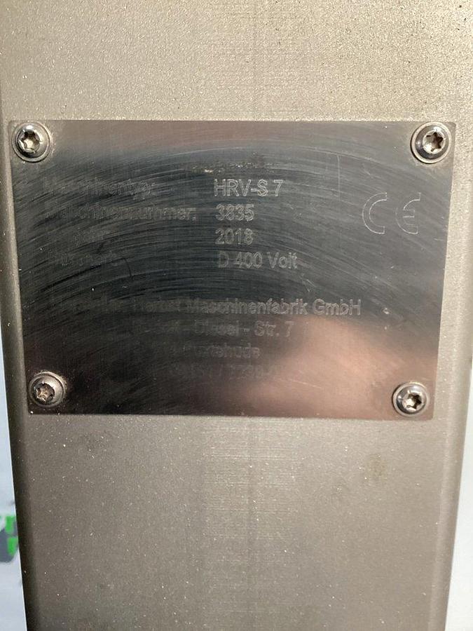 Used B 17230 D - Laboratory Cream Processing Plant HERBST HRV S7