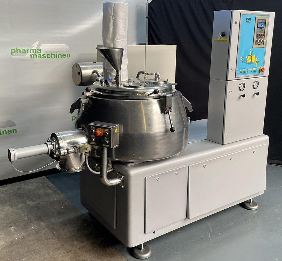 Used A 15843 D - Mixer / Granulator with Heating Jacket DIOSNA P250 A