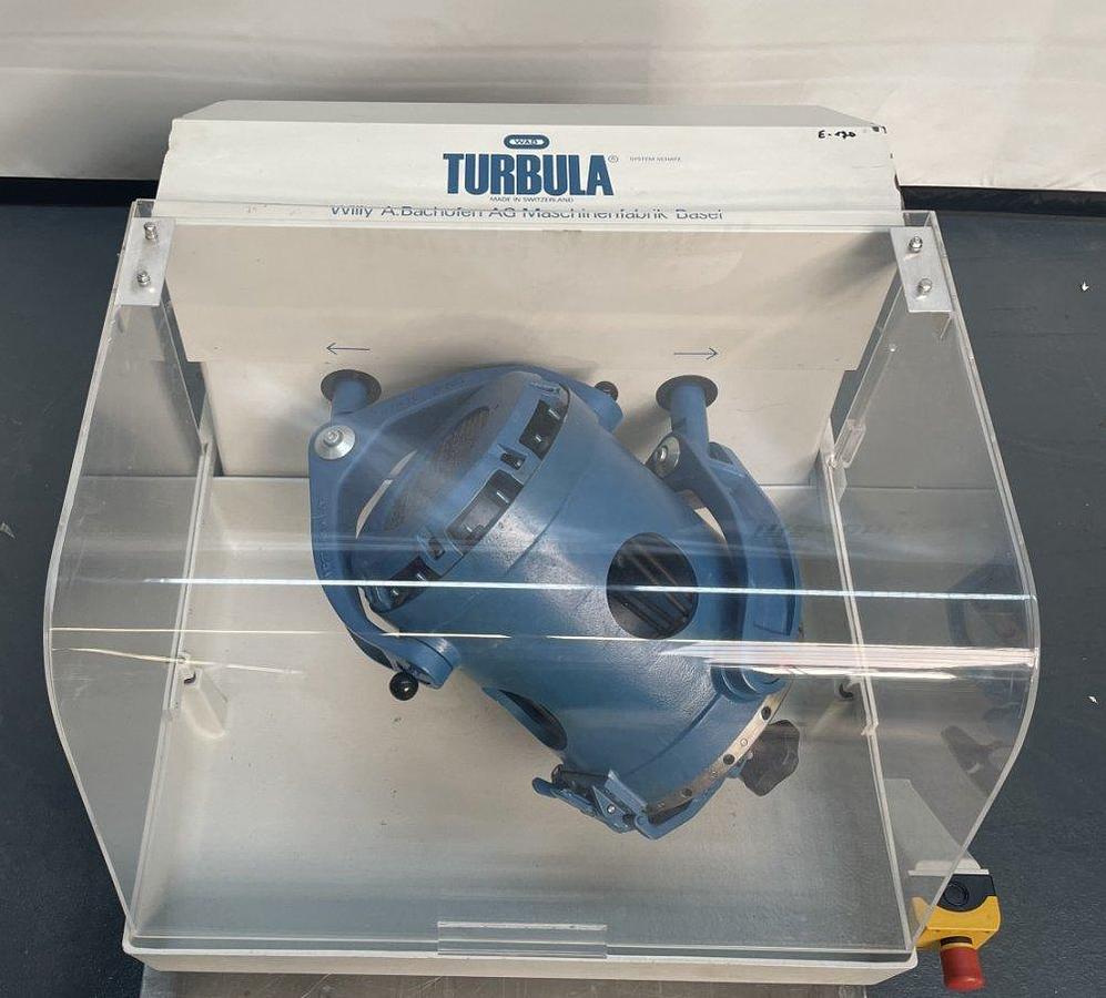 Used A 16910 D - Three-dimensional shaker mixer BACHOFEN Turbula T10B