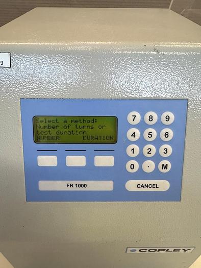 Used W 16574 E - Friability Tester COPLEY FR 1000