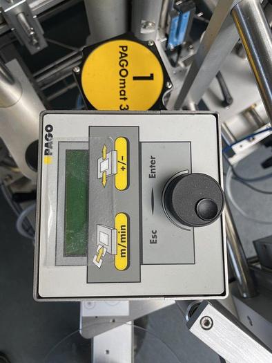Used M 16335 D - Labeller for round objects PAGOsystem 188