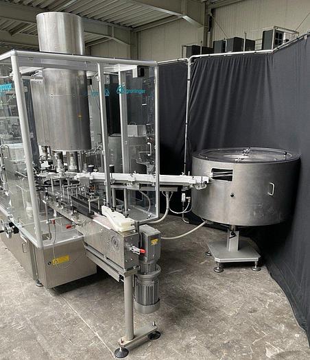 Used L 16084 D -  Screw Capper and dropper inserter GRONINGER KVK 206