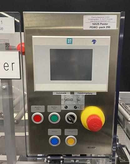 Used O 16525 D Compact Bundle packer / Stretch bander PESTER PEWO PACK 250