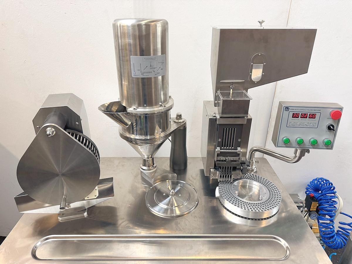 Used G 13003 E - Capsule Filler LFA SACF 25 Semi-Automatic
