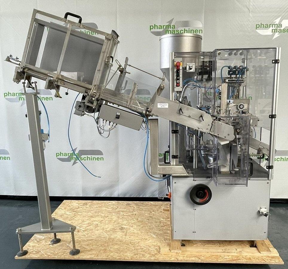 Used J 17023 D - Tube Filling and Closing Machine IWKA TFS 10
