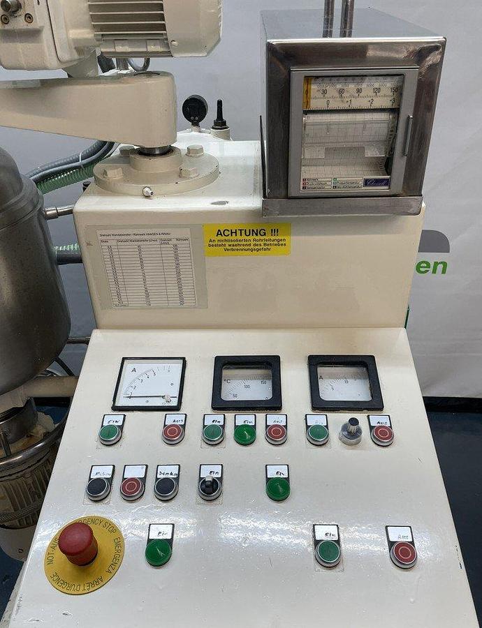 Used B 16961 D - Ointment Process Plant HAAGEN + RINAU UNIMIX SR 15