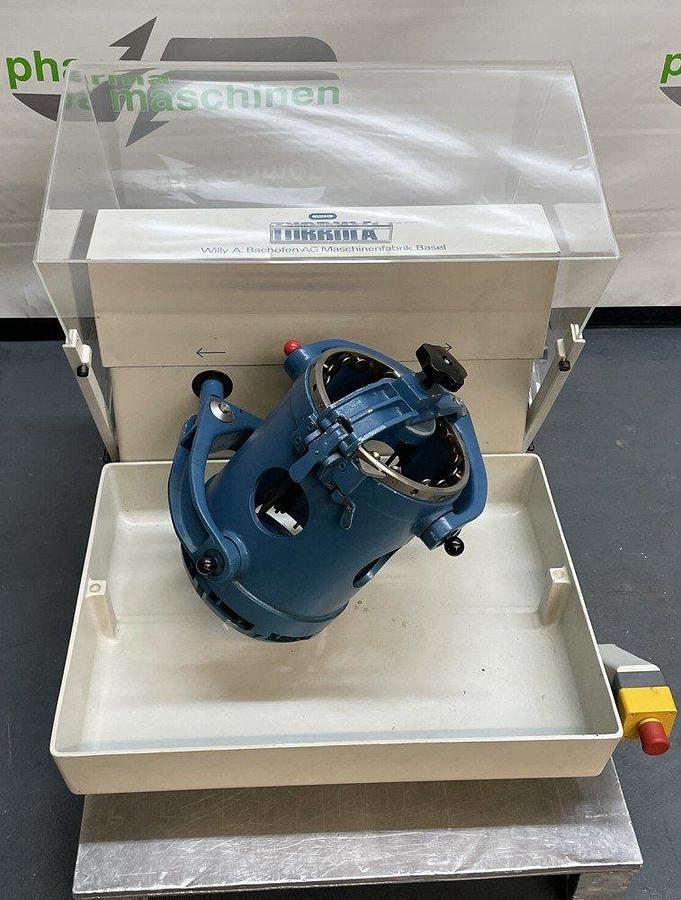 Used  A 16909 D -  Turbula T10B three-dimensional shaker mixer BACHOFEN