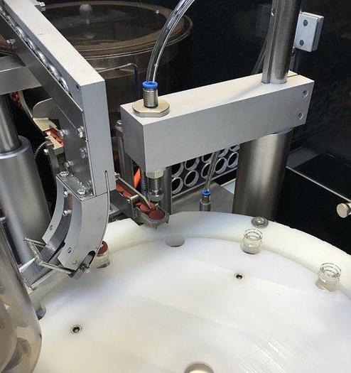 Used J 15853 D - Vial Filling and Closing Machine ROTA FLR 50 GB