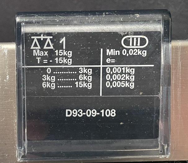 Used R 15967 D -  METTLER TOLEDO ID 1 PLUS Weighing Terminal