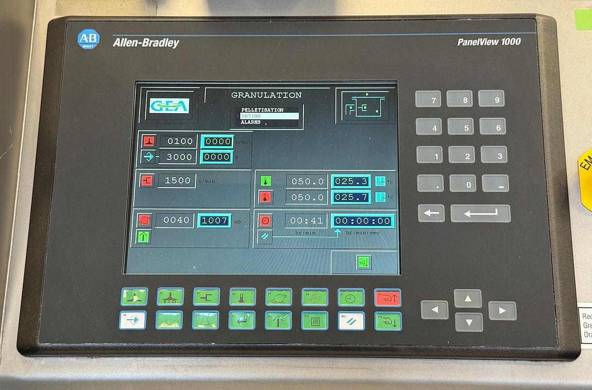Used A 15818 E - Pharma Mixer / Granulator / Dryer AEROMATIC-FIELDER GP 1