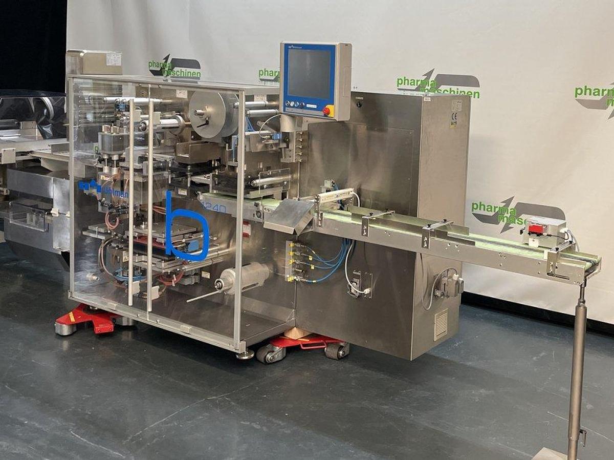 Used I 17265 D - Blister Machine - PVC/ALU - ALU/ALU UHLMANN B 1240