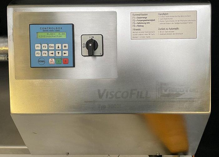Used J 16010 D - VISCO TEC VISCOFILL 3000 L Liquid Filler
