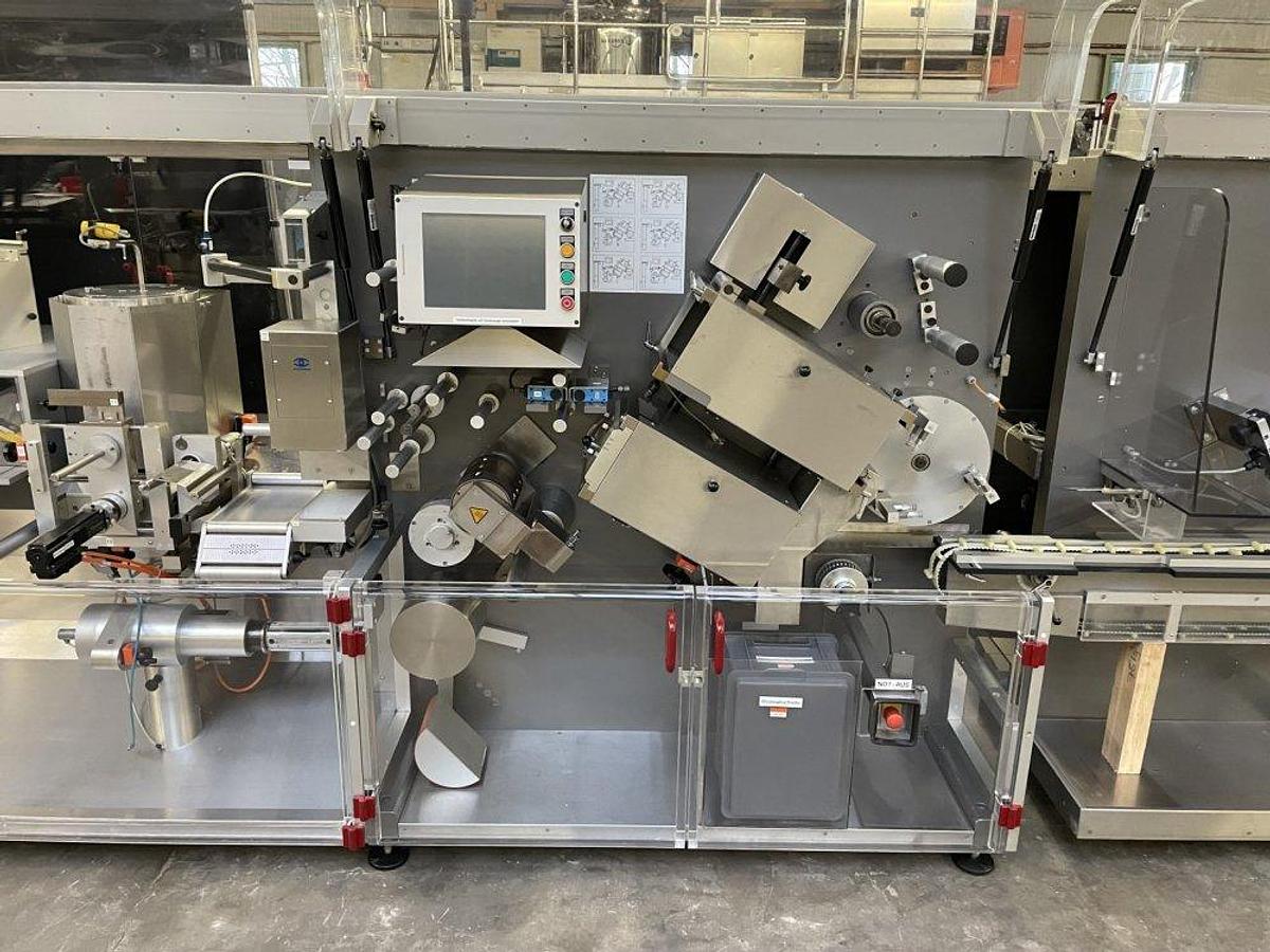 Used I 16597 D - Blisterpacking and Cartoning Line for Tablets KLÖCKNER CP 400 & P 3000
