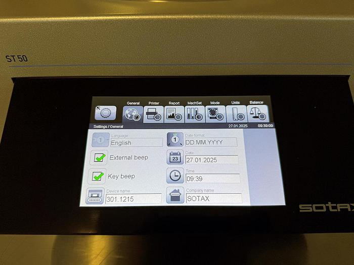 Used W 16493 E - Tablet Inspection Machine SOTAX ST50