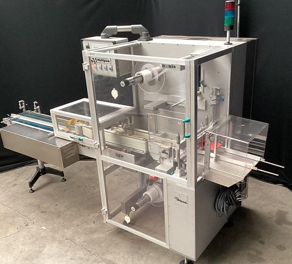 Used O 16283 D - Bundle packer Stretch Bander MULTIPACK F 97