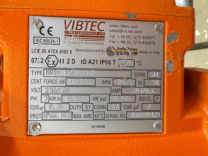 Used D 16374 E - Vibratory Sieve RUSSELL 17240 