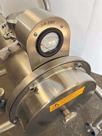 Used A 15907 E - Mixer / Granulator GLATT VG 65/10 Vertical Lab Granulator