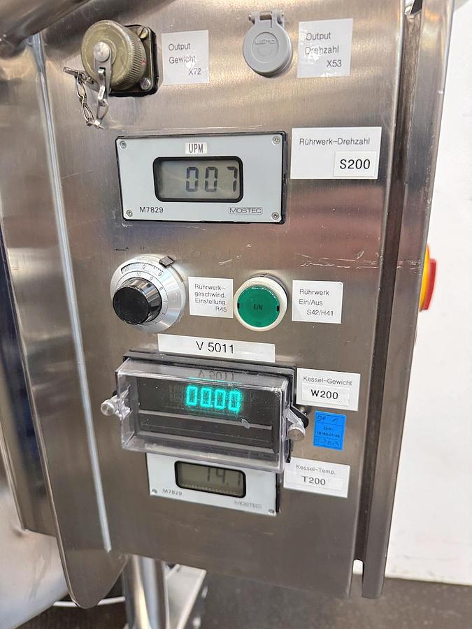 Used X 13048 E - Liquids Mixing Vessel 147 L Hanag - Jacketed