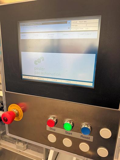 Used O 16490 E - Stretch Bander PESTER PEWO-PACK 250 COMPACT