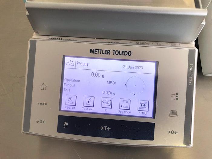 Used R 15821 E - Balance Delta Range METTLER TOLEDO XS6002S