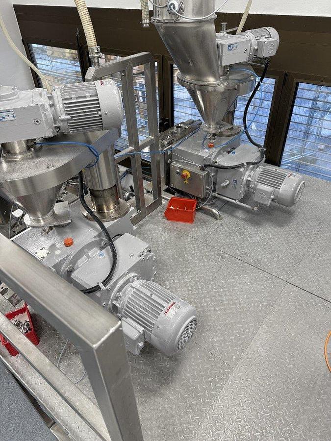 Used C 16983 D - Pharmapaktor / Dry granulation plant AZO - BEPEX - FREWITT DUAL