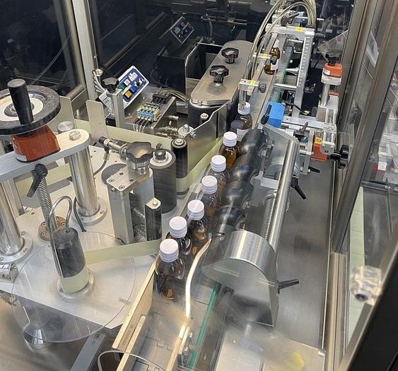 Used M 16592 D Labeller for Round Objects IMA LIBRA SENSITIVE 350