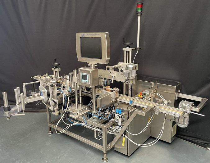 Used M 16335 D - Labeller for round objects PAGOsystem 188
