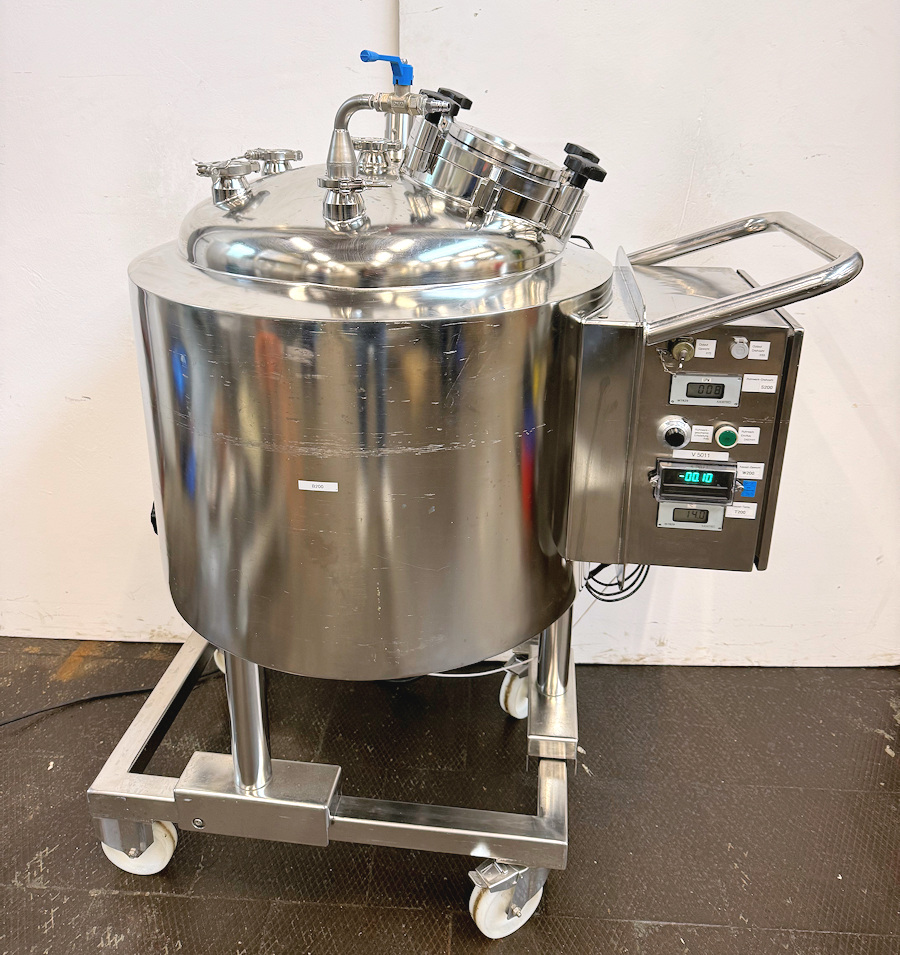 Used X 13048 E - Liquids Mixing Vessel 147 L Hanag - Jacketed