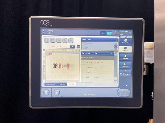Used U 16114 D - Aggregation for Cartons OCS TQS-CP