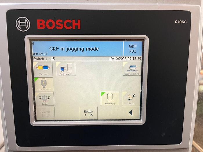 Used G 16031 E - Capsule Filler BOSCH GKF 701 for Powders