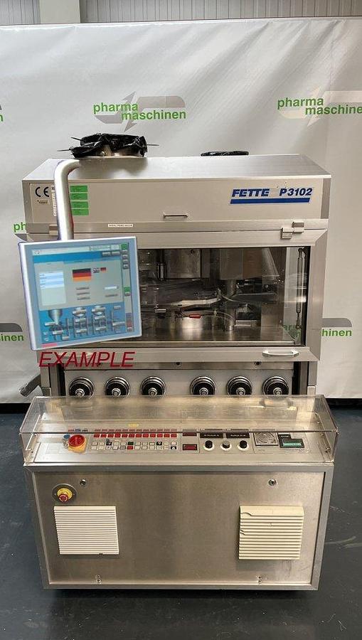 Used F 17169 D - Two-layer rotary tablet press 45 Stations UPGRADE FETTE P 3102 EU-B 