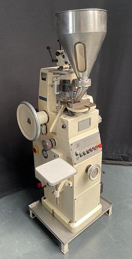 Used F 16384 D - Rotary Tablet Press 6 Stations KORSCH PHARMAPRESS PH 106