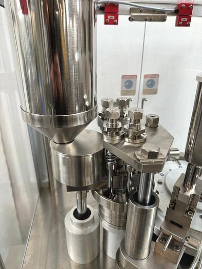 Used G 16492 E - Capsule Filler PHARMA TEST MINICAP for Powders & Pellets
