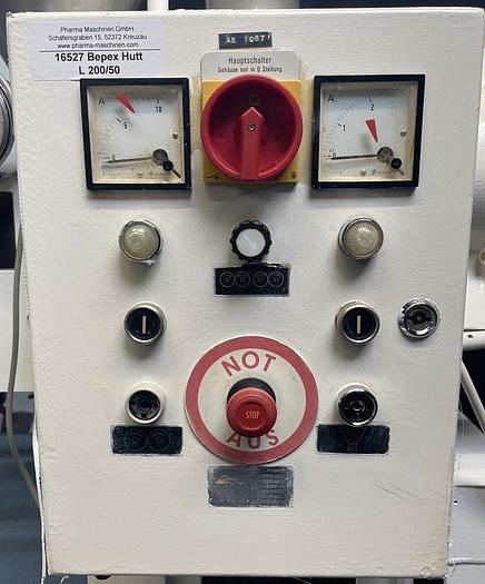 Used F 16527 D - Pharmapactor BEPEX L 200 / 50 P