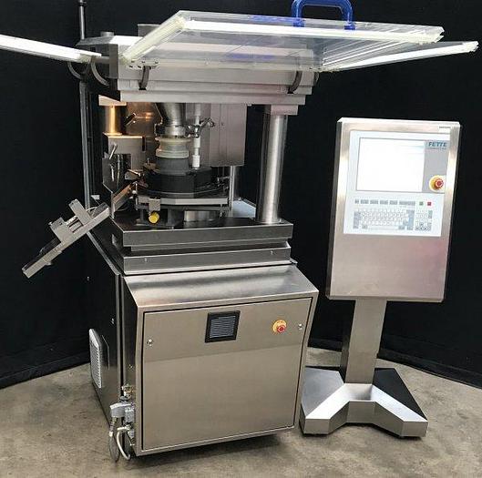 Used F 15766 D - FETTE P 1200 iC Rotary Tablet Press EU-D 20 stations