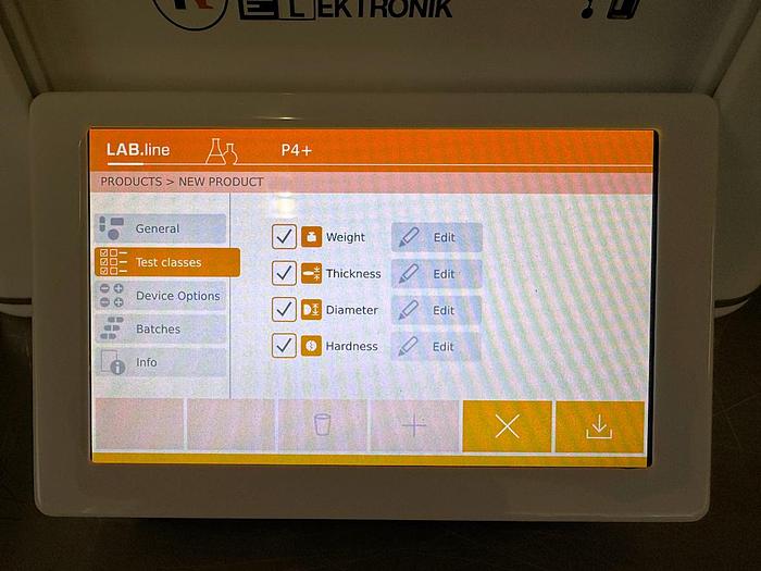 Used U 16506 - Tablet Inspection Machine Kraemer Lab.line P4+