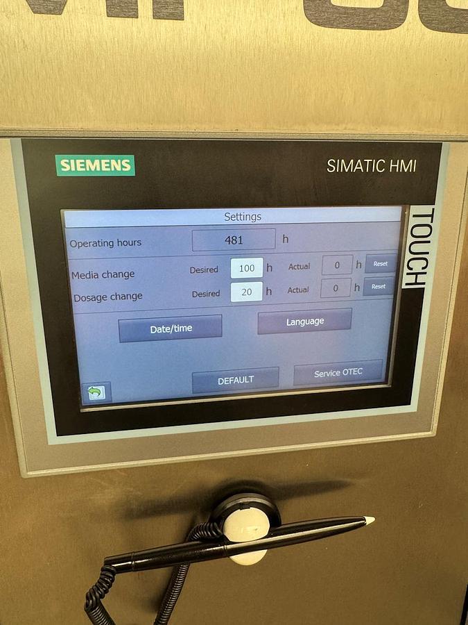 Used F 17035 E - Microfine Polisher for Press Tooling OTEC MF80 Pharma