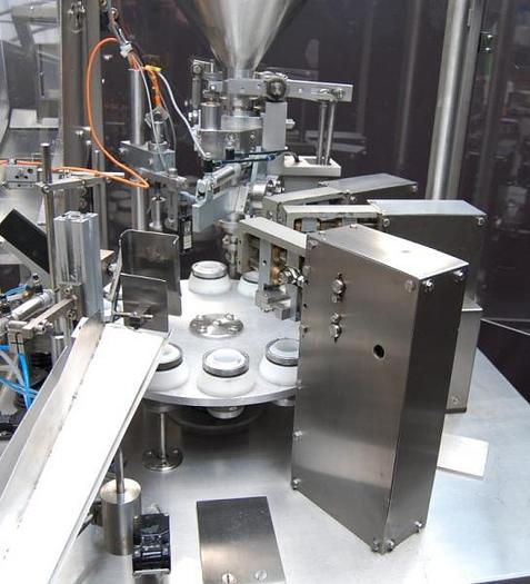 Used J 15378 D - Tube Filling and Closing Machine KUGLER 360