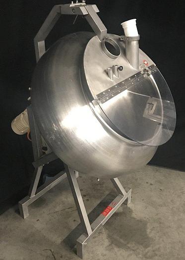 Used H 16055 D - BRUCKS VIII Coating Kettle 50 kg