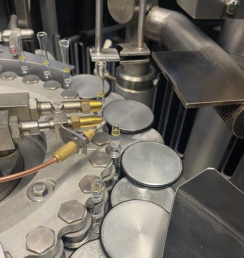 Used J 16391 D - Filling and closing machine for ampoules BAUSCH + STRÖBEL AFV 1010